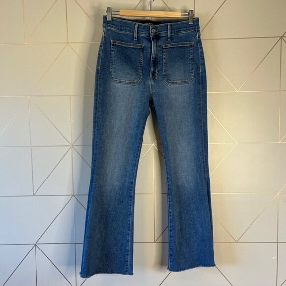 Veronica Beard Beverly Skinny Flare High Rise Jeans - Picture 2 of 12